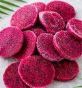 Frozen Dragon Fruit Red Slices