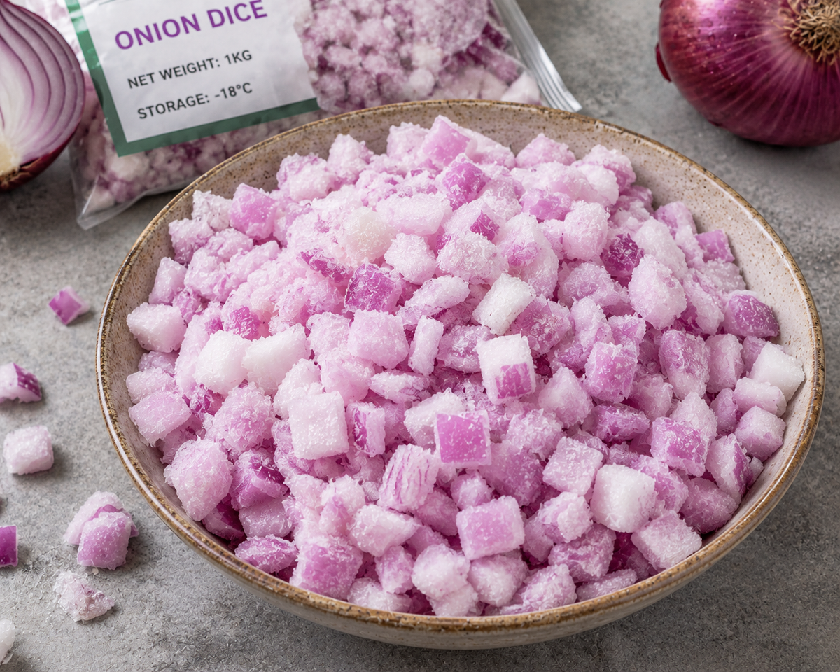 Frozen Onion Dice
