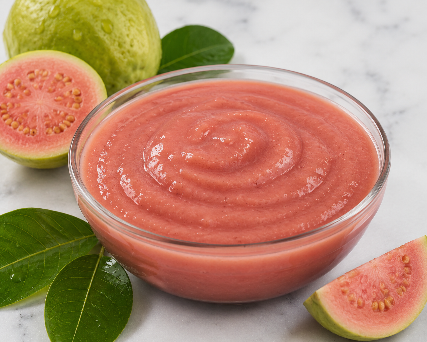 Frozen Red Guava Pulp