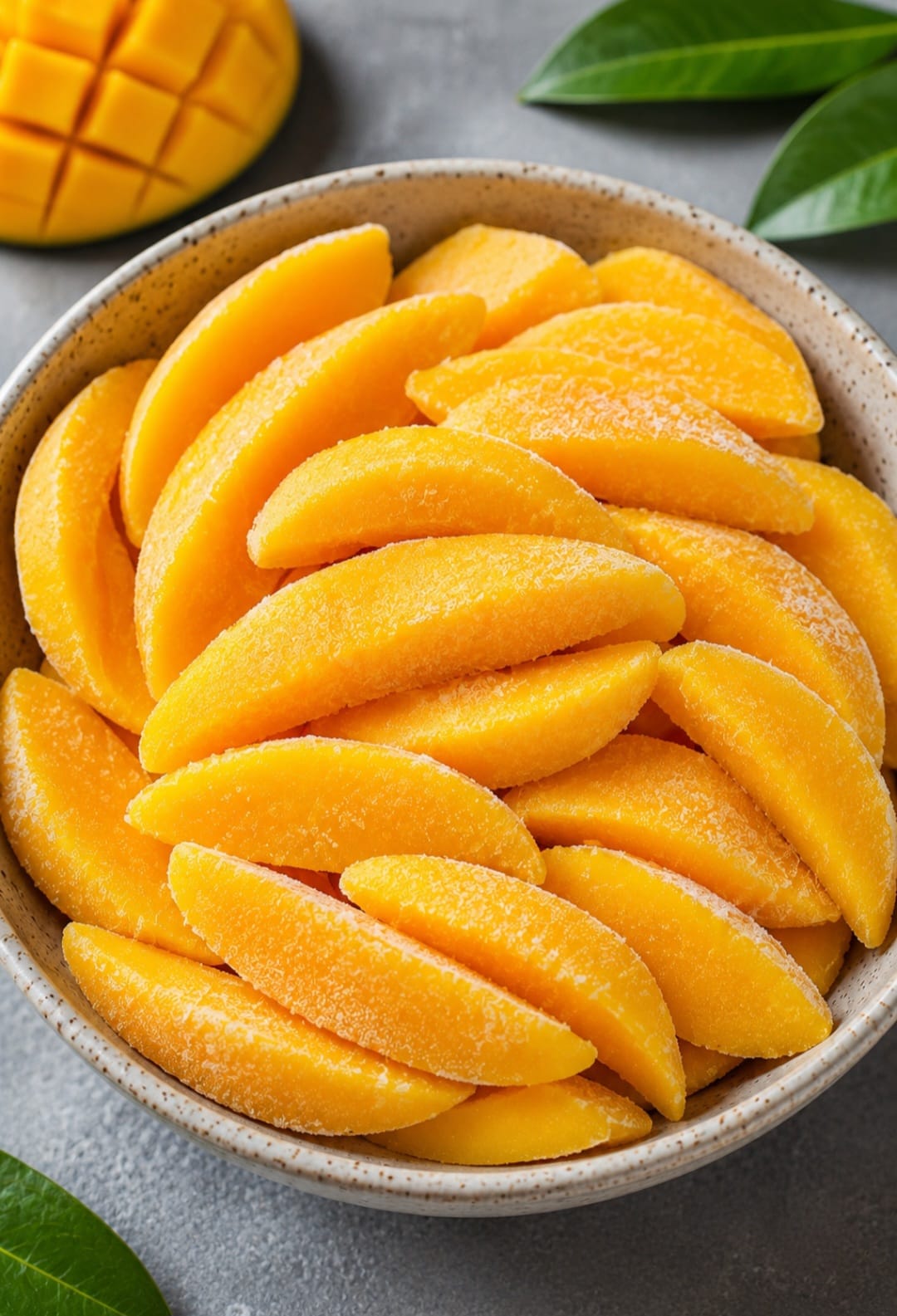 Frozen Alphonso Mango Slices