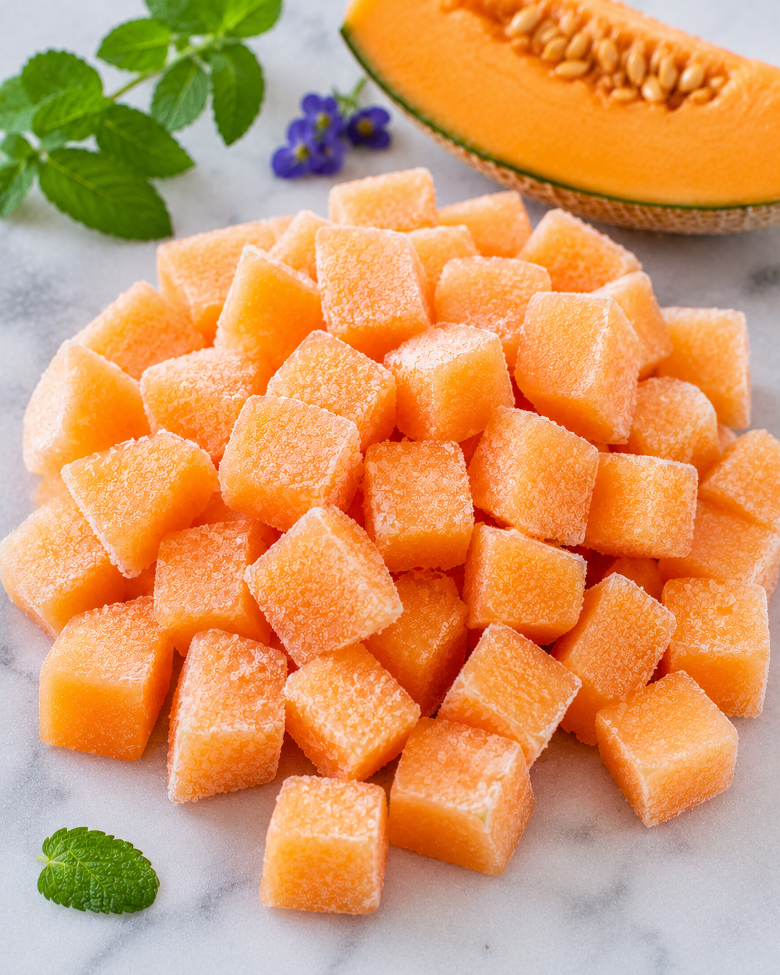 Frozen Muskmelon Dices
