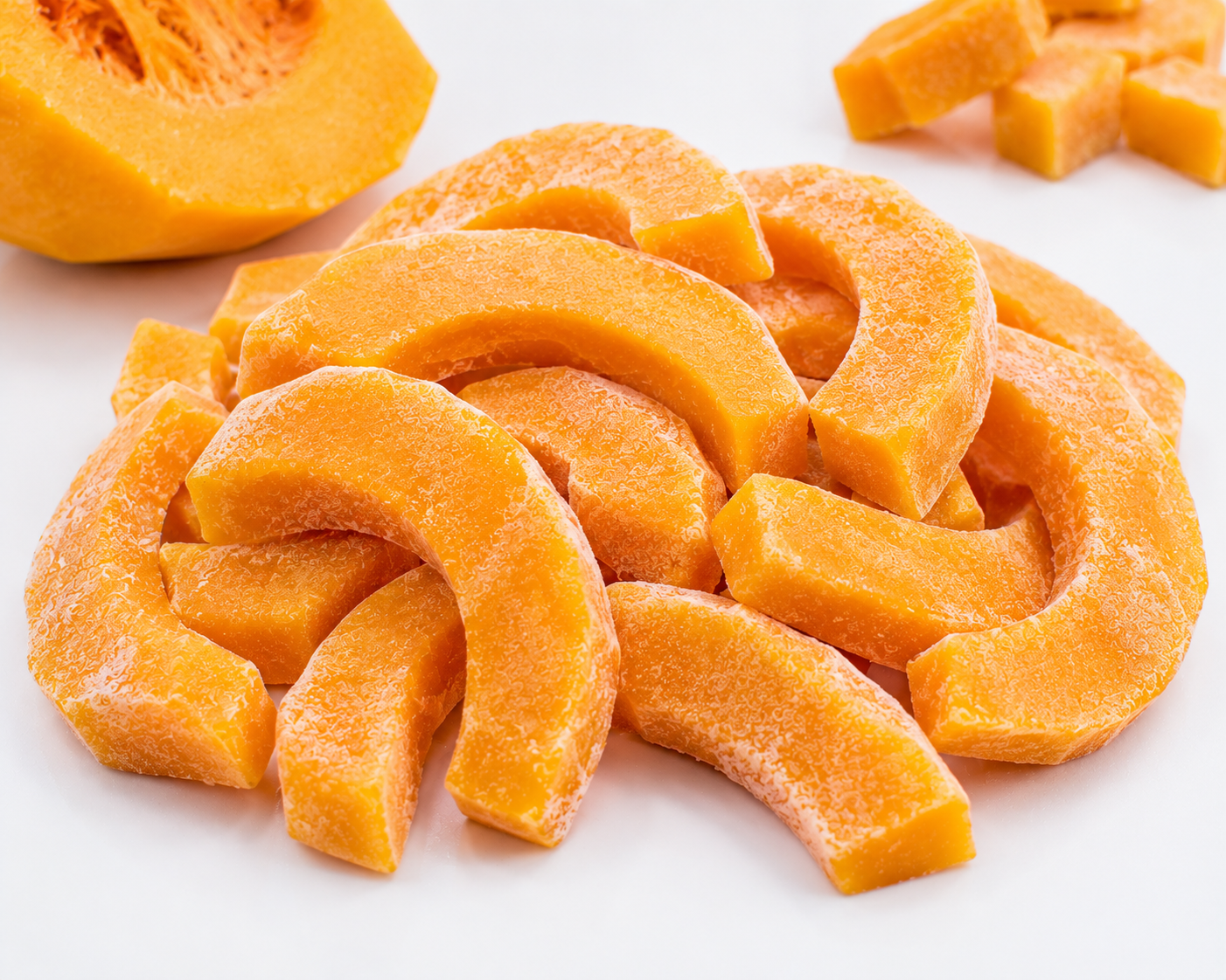 Frozen Pumpkin Slices