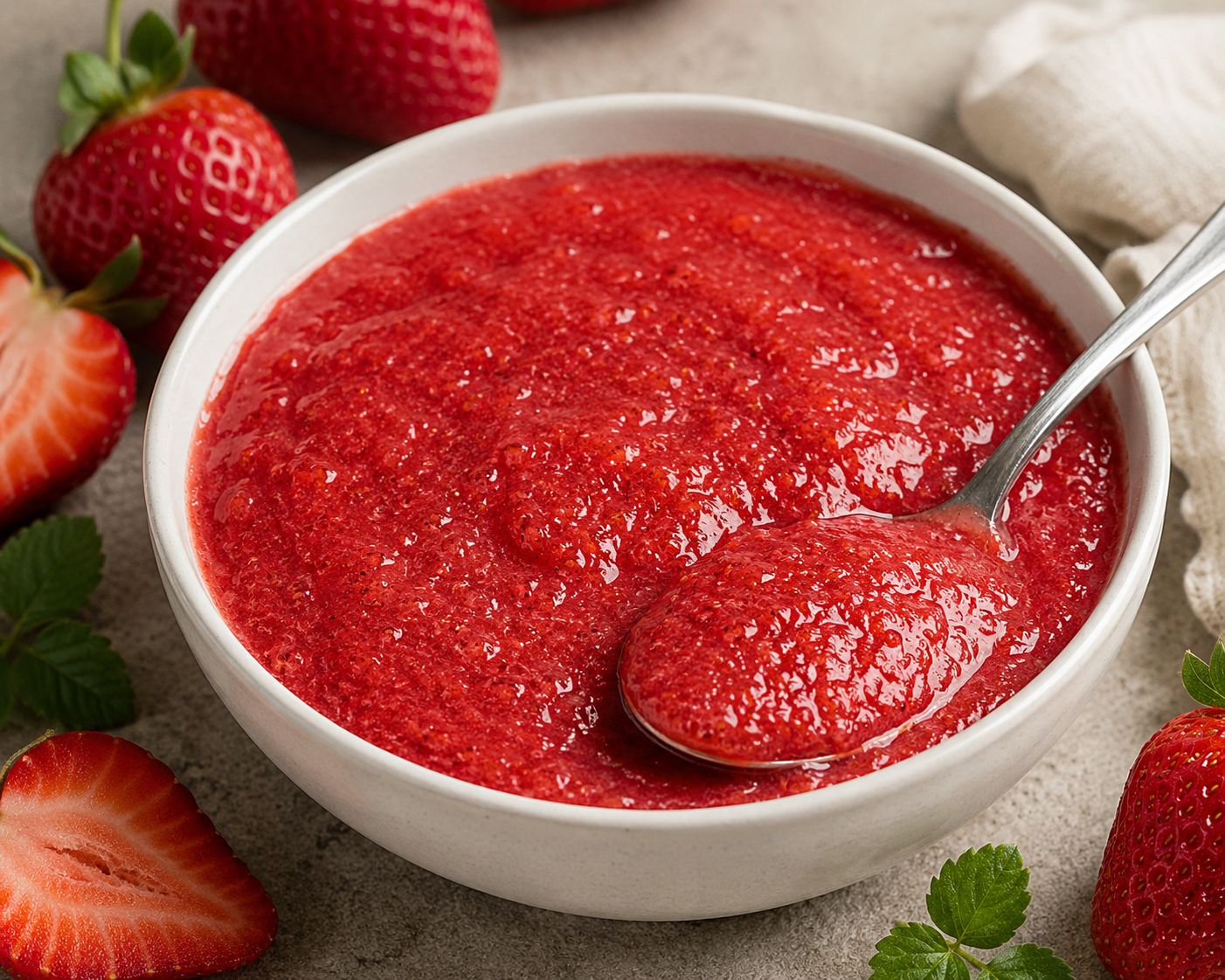 Frozen Strawberry Pulp