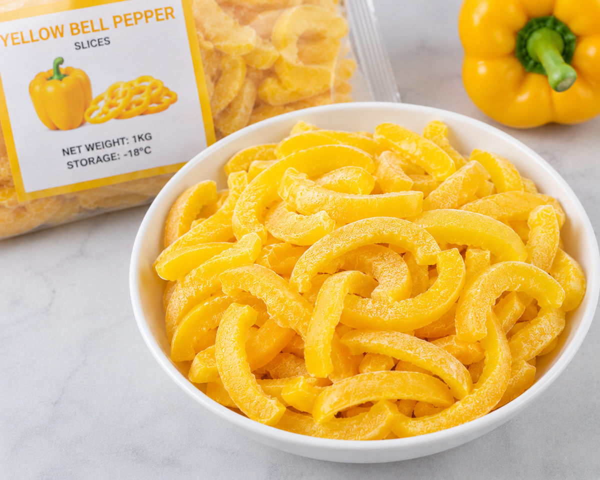 Frozen Yellow Bell Pepper